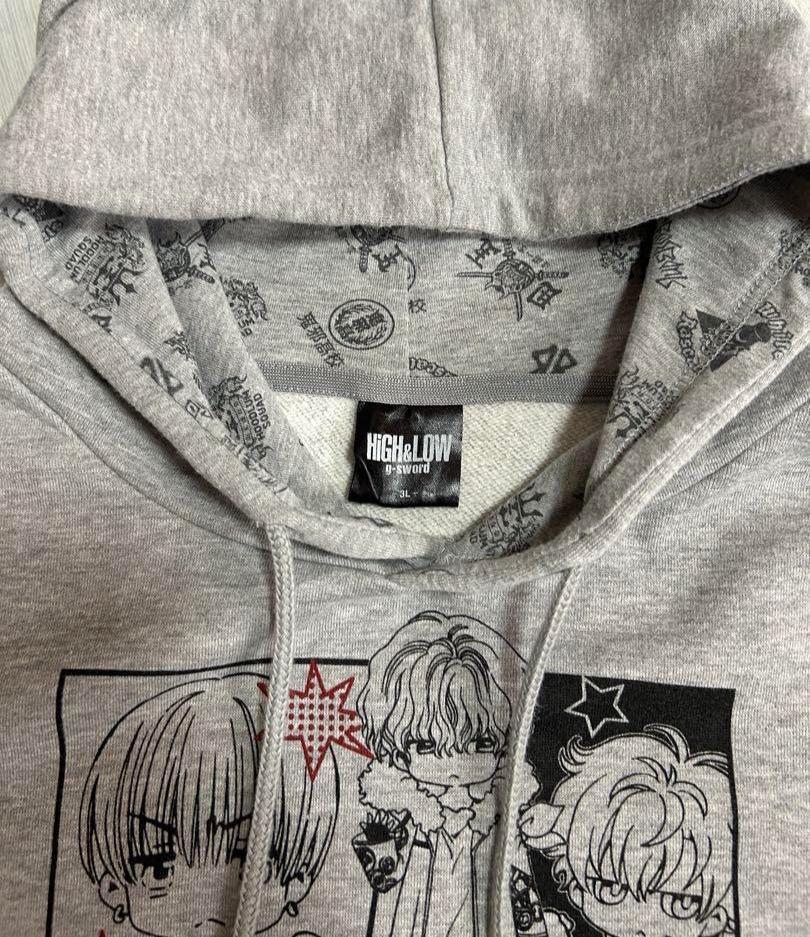 2010s Manga Hoodie US Size XXL