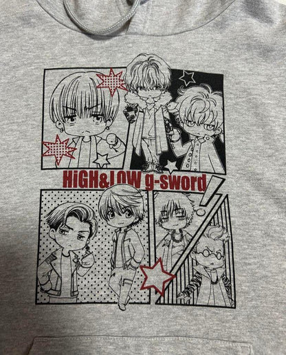 2010s Manga Hoodie US Size XXL