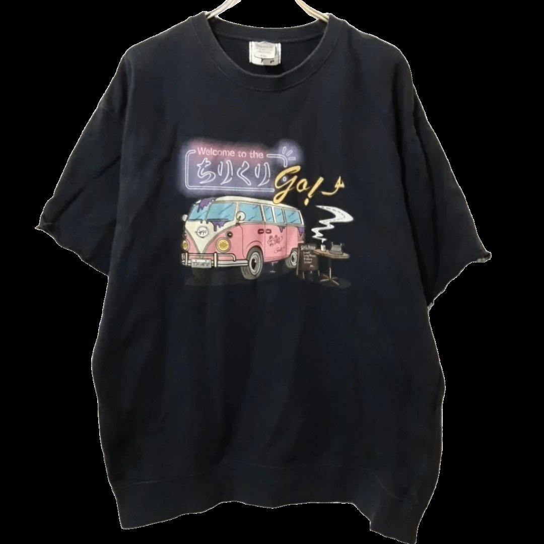 2000s "Chirikuri Go" T-Shirt, US Size XXL