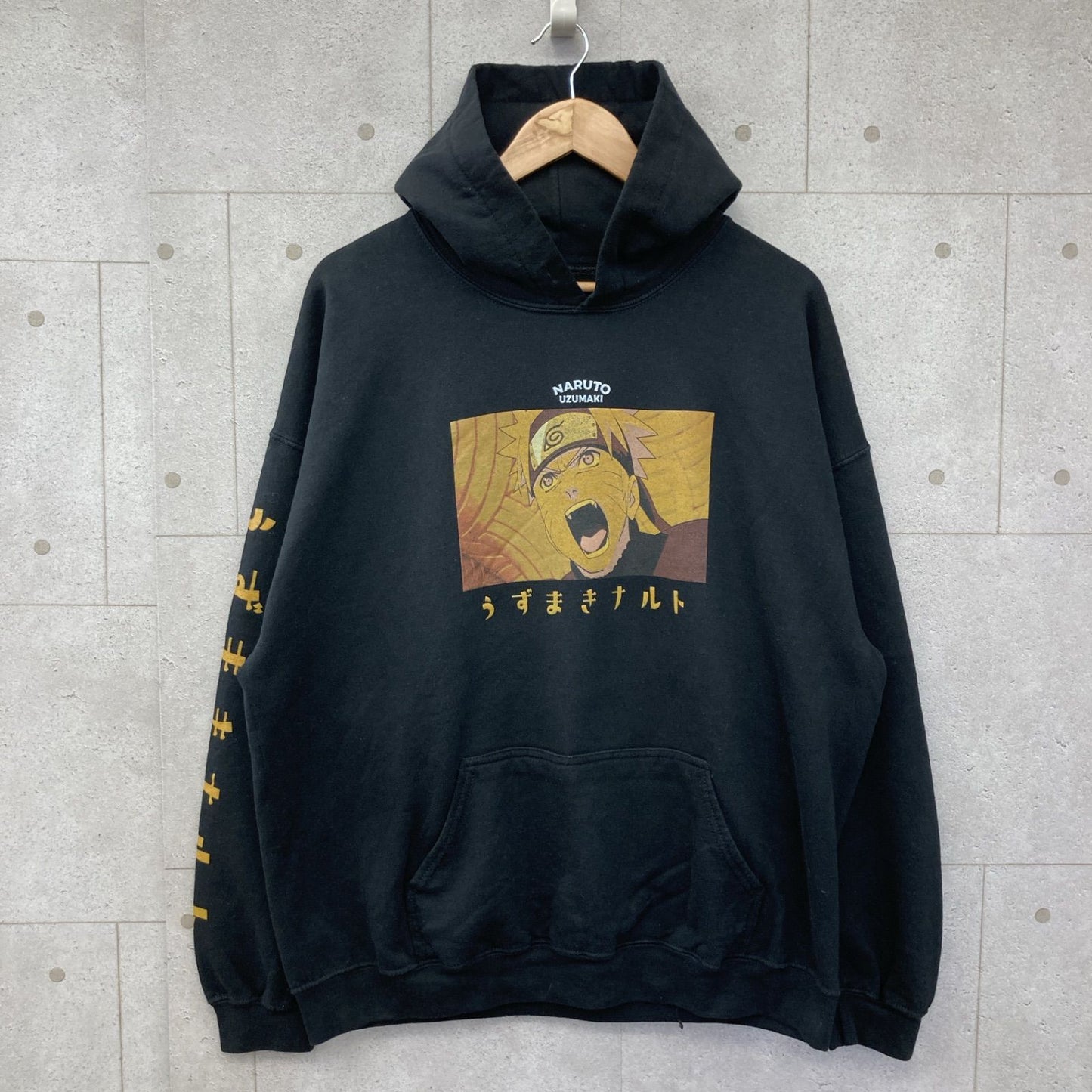 2000s Naruto Shippuden Graphic Hoodie, US Size L