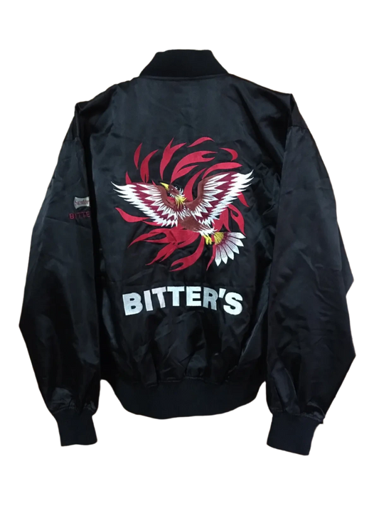 2000s Suntory BITTERS Limited Edition Sukajan Jacket with Phoenix Embroidery US Size Medium