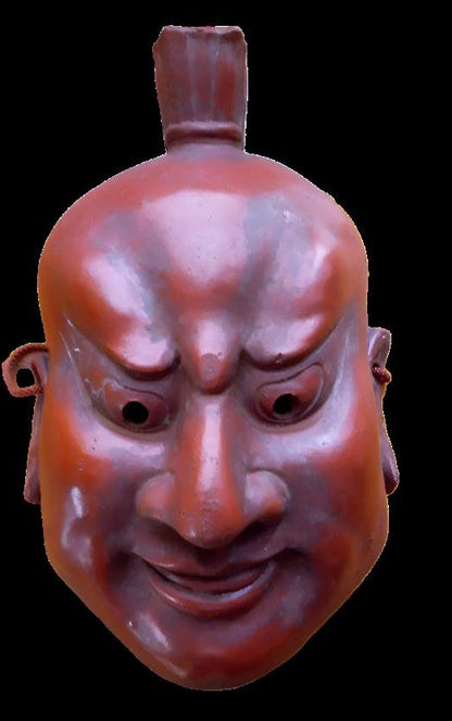 1960s Decorative Mask - Antique Japanese Craftsmanship