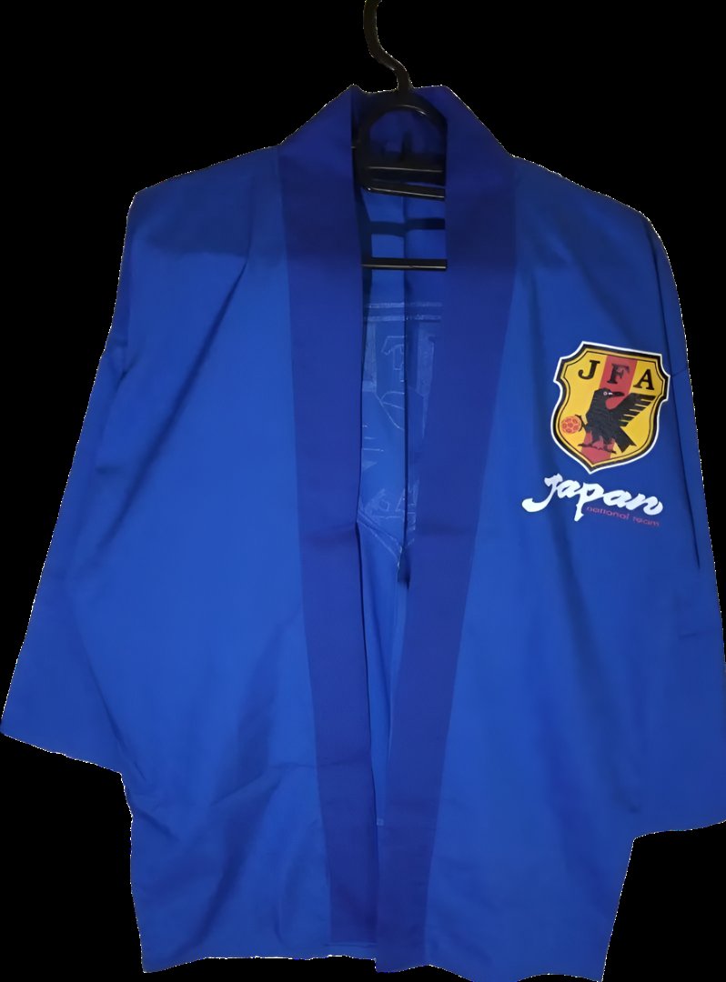 2006 Samurai Blue Soccer Team Happi Coat US Size L