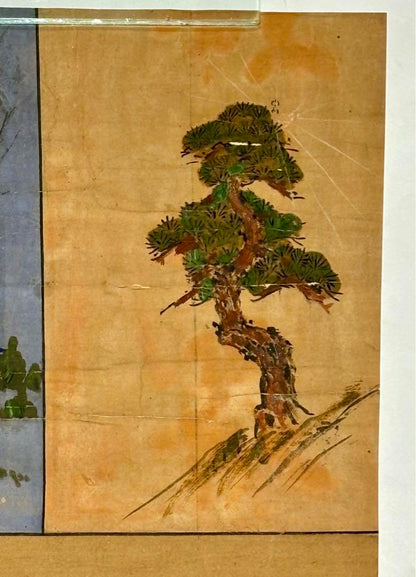 Kobo Daishi Portrait – Hand-Painted Scroll (Edo Period)