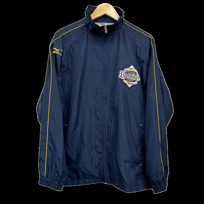 2010s Mizuno Orix Buffaloes Nylon Windbreaker Jacket, US Size M